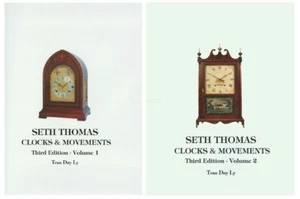 2 Vol Seth Thomas Clocks & Movements -Tran Duy Ly w Price Booklet, $0 Ship (US) - Foto 1 di 10