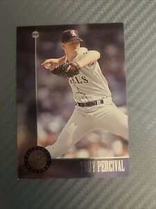 1996 Leaf Troy Percival #76