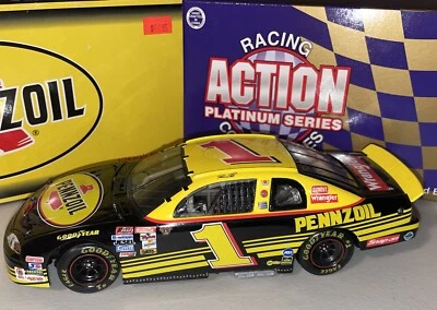 Steve Park 1998 #1 Pennzoil Club BANK NASCAR Diecast escala 1/24 acción limitada Foto 1 de 4