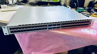 Arista DCS-7280SR-48C6-R 48x 10GbE SFP+ 6x 100GbE QSFP+ Switch 32GB ECC RAM SSD - image 1 of 4
