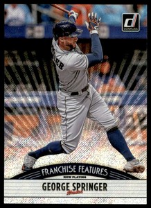 2019 Donruss Franchise Features Rapture #21 George Springer Estevan Florial