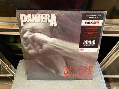 Pantera Vulgar Display of Power 2x LP Rhino 2020 180 gram SEALED [Phil Anselmo] - Image 1 of 2