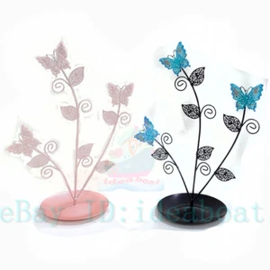 iron butterfly shape Earring Necklace Jewelry Display Multi-Purpose Holder Stand - Picture 1 of 23