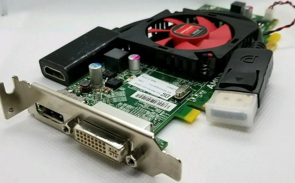 HP Compaq Elite 8000 8100 8200 8300 SFF 1GB Video Card Windows 10 DP to HDMI - Image 1 of 4