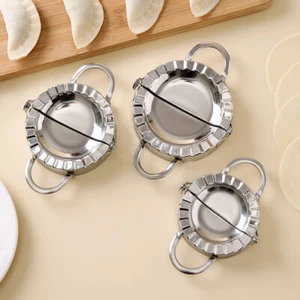 Edelstahl Teig Presse Maker Knödel Pie Ravioli Form Ravioliformer Dumpling Form - Bild 1 von 7