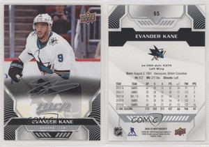 2020-21 Upper Deck MVP Silver Script Evander Kane #65