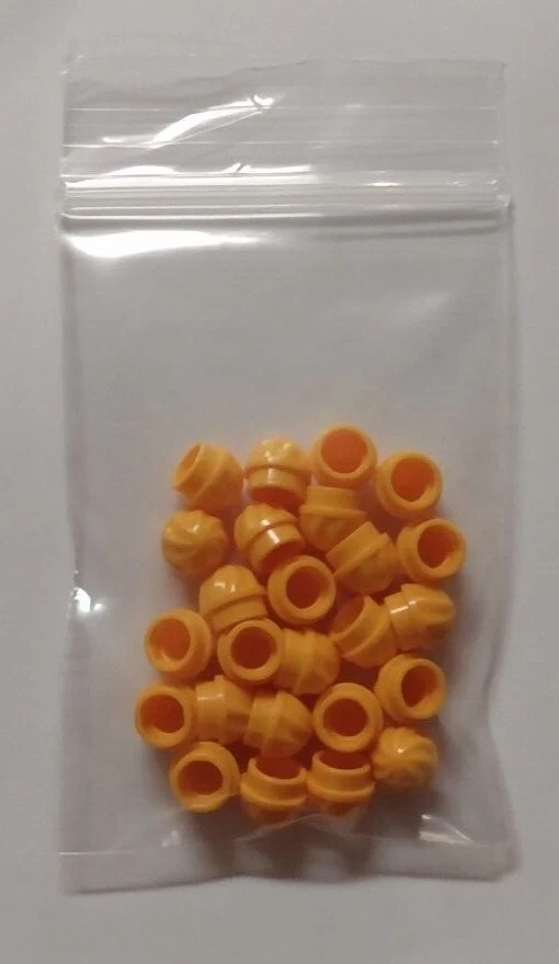 Nueva placa redonda 1x1 con remolino vertical — #15470 — 25 piezas — personalizada y compatible Foto 1 de 1