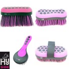 Grooming Brushes by Hy Equestrian – Glitter – Body, Dandy, Flick, Mane & Tail