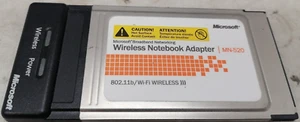 Microsoft Wireless Notebook Adapter MN-520 Used - Picture 1 of 3