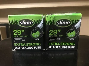 Slime 30070 Extra Strong Bike Tube 29 x 1.85-2.20" Schrader Valve X2 New Sealed! - Picture 1 of 3