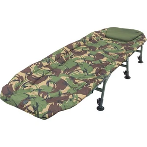 Wychwood Riot Tactical Compact 6 Leg Bedchair Lettino Carpfishing Angler A0661 - Photo 1/4