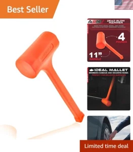 Versatile 4 lb Unicast Dead Blow Mallet - Non-Sparking with Comfort Grip - Picture 1 of 8