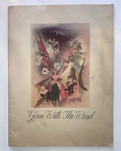 1939 Gone With The Wind Movie Program Souvenir Booklet Featuring Clark Gable - Picture 1 of 5