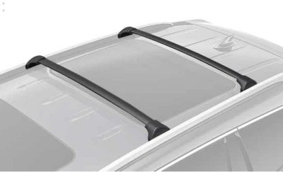 Подходит для багажника на крышу 2016-2022 Honda Pilot поперечные дуги 08L04-TG7-100 (требуются направляющие) - Изображение 1 из 4