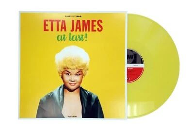 Etta James - At Last - 180g Yellow Vinyl Import LP - NEW & SEALED - Image 1 of 3