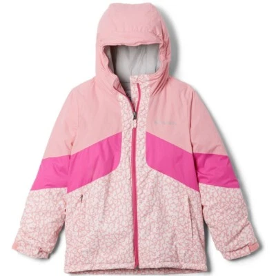 Chaqueta de esquí aislada Columbia Girls Horizon Ride rosa hielo-talla L, XL-NUEVA CON ETIQUETAS Foto 1 de 4