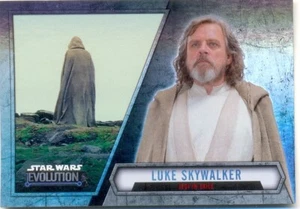 2016 Star Wars Evolution Silver Parallel Card 33 - LUKE SKYWALKER - Picture 1 of 1