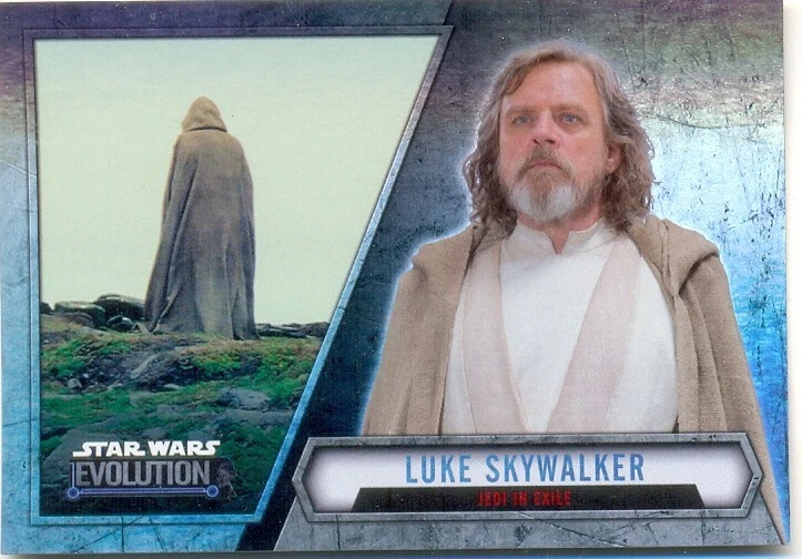 2016 Star Wars Evolution Silver Parallel Card 33 - LUKE SKYWALKER - Image 1 of 1