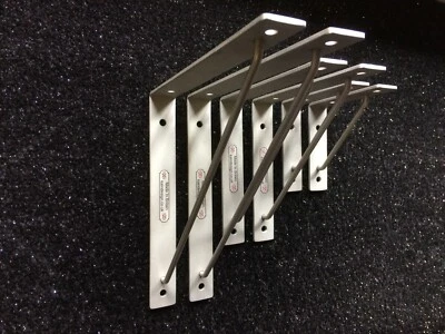 Stainless steel handmade shelf brackets 100 x 100 mm 150 x 150 mm 200 x 200 mm - Image 1 of 4