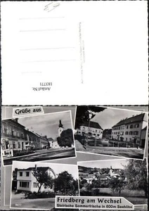 183771,Grüße aus Friedberg a. Wechsel Totale Ortsansicht Straßenansicht Mehrbild - Bild 1 von 1