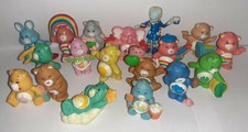 Lot 18 Figurines PVC Bisounours Vintage Kenner A-6 Care Bears no Popples MOTU