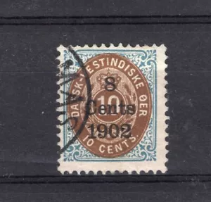 DÄNISCH WESTINDIEN, SC # 28, GEBRAUCHT - Bild 1 von 1