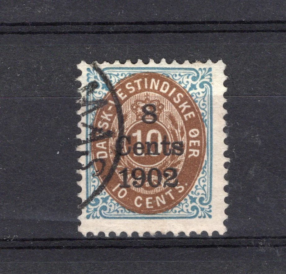 Indias Occidentales Danesas, SC # 28, USADO Foto 1 de 1