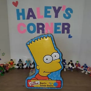 The Simpsons Bart's Trivia Game - Complete W/ Instructions - Picture 1 of 5