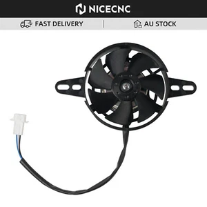4'' Motorcycle Radiator Electric Thermo Cooling Fan For HONDA KTM YAMAHA SUZUKI - Picture 1 of 8