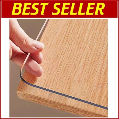 Durable 1.5mm Clear Table Cover - Heat and Scratch Resistant for All Occasions - Image 1 of 4