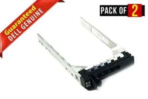 LOT x 2 New KF248 F830C GX61R 2.5" SATA/SAS Tray Dell PowerEdge 1900 2900 2950 - Picture 1 of 3