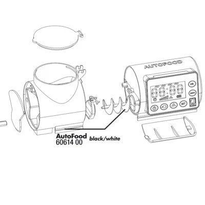 JBL AutoFood Förderschnecke Ersatzteil für AutoFood Black & White - Bild 1 von 2