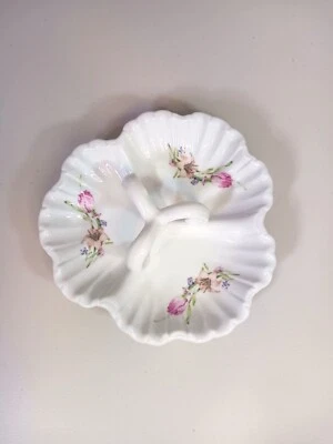 Plato decorativo vintage floral baratija joyería caramelo Foto 1 de 4