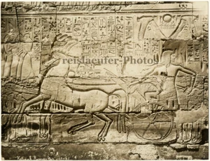 Coche Karnak, Ramsés de G. Safe, original Foto, aprox. 1900 - Imagen 1 de 1