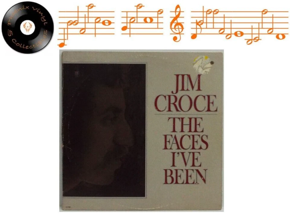 Jim Croce The Faces I've Been Vinyl LP A1 B1 C1 D1 Pressing - EX Foto 1 de 4