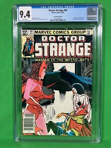 Doctor Strange #60 - Marvel - CGC 9.4 WP - 1983 - Newsstand Edition
