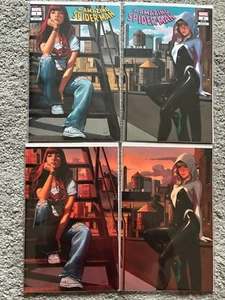 AMAZING SPIDER-MAN #1 & 2 IVAN TALAVERA TRADE PRESS & VIRGIN CONNECTING SETS - Picture 1 of 1