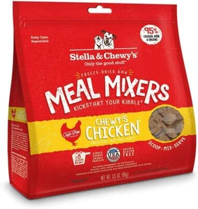 Stella And Chewy's Freeze Dried Raw Chewy S Chicken Meal Mixers Dog Food Topper - Picture 1 of 9