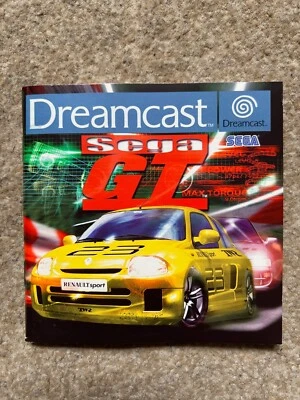 Sega GT Dreamcast Manual ONLY Replacement Instruction Booklet - Image 1 of 3
