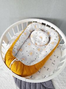 Baby Nest + gift pillow. size 0-8 month,  High Quality
