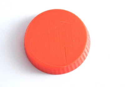 Tapa de lente trasera naranja para cámara fotográfica Olympus pluma de medio marco F, lente Pen FT Foto 1 de 2