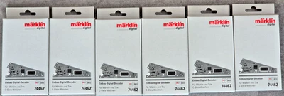6 X Märklin Einbau-Digital-Decoder  für das (C-Gleis) (74462) Neuwertig in OVP - Bild 1 von 3