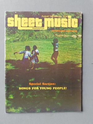 Sheet Music magazine- 1978 Standard Edition: Songs for Young People Foto 1 de 4