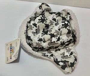 NWT Faux Fur Build A Bear Camouflage Hat. Dress Up - Picture 1 of 3