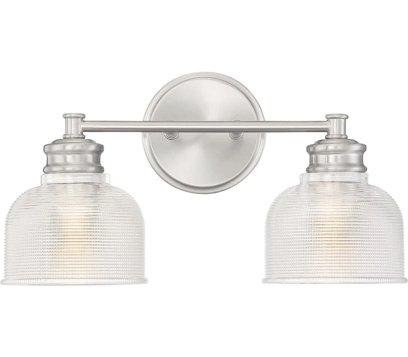 Meridian M80034BN Vanity, 2-Light 120 Total Watts, Brushed Nickel - Image 1 of 1
