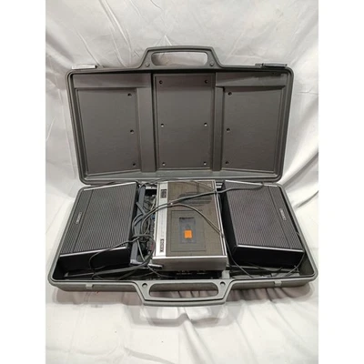 Sony TC-126 Stereo Cassette Recorder – Fully Functional –Includes SS-16 Speakers - Image 1 of 4