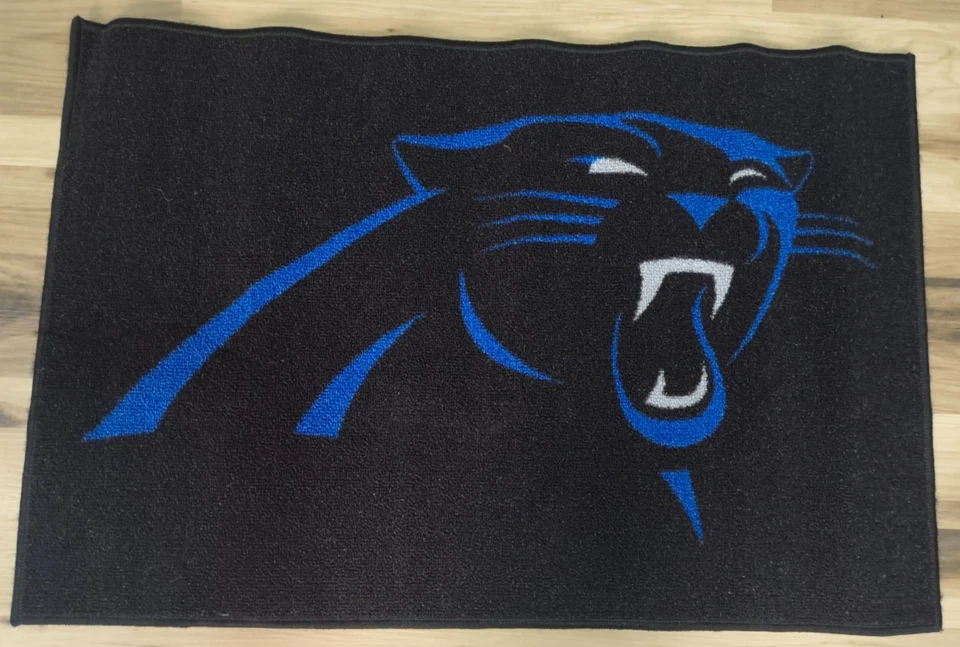 NFL PANTHERS  Mat Area Rug Bath Mat 20"x 30" - Image 1 of 1