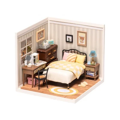 Rolife Sweet Dream Bedroom Super Creator DIY Miniature House DW009 3D Puzzle - Image 1 of 4
