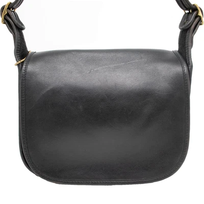 COACH 经典单肩包 9170 复古 80 年代皮革马鞍包 — 第 1/4 张图片