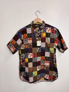 Beams Japan Patch Work Smock Shirt Size Small New With Tags - Picture 1 of 10